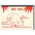 kkt-3696 leon saxton highlands texas 1960s cb q...
