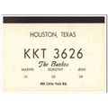 kkt-3626 marvin burke houston texas 1960s cb qs...