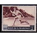 San Marino 1953 Tennis 2L MNH Stamp