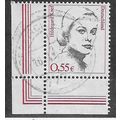 GER 2002 €0.55 'FAMOUS WOMEN- KNEF'(CORNER MARG...