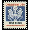 O132 $1 Eagle Fine MNH G0645