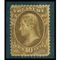 O77 10c Franklin 'TREASURY' Average Plus MNG C3504