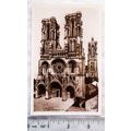 vintage postcard Laon Cathedral