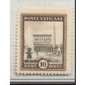Vatican City Stamp Scott #20, Mint Hinged