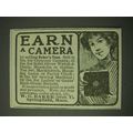 1900 W.G. Baker Baker's Tea Ad - Earn a camera