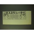 1900 W.G. Baker Baker's Teas Ad - Earn a Bicycle