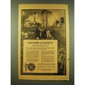 1918 Hood tires Ad - The Factor of safety in sh...