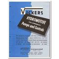 Vickers Inc 1946 vintage industrial catalog hyd...