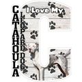 I Love My Catahoula Leopard Dog Fridge Magnet