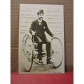 BUTLER'S PETROL-CYCLE, 1st petrol vehicle, 1889...