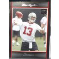 2007 Bowman ZAC TAYLOR (Buccaneers) Rookie card...