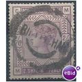 1883 SG179 2/6d Deep Lilac Fine Used Check Lett...