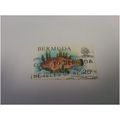 BERMUDA 1978 WILDLIFE red hind 25c BER 33a