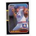 1987 Donruss Cliff Speck RC rookie card #571 –B...