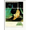 STAR WARS Mark Hamill, Harrison Ford Poster Art...