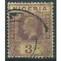 Nigeria 1914 SG5 3d Purple/Lemon White Back Goo...