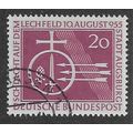 GER 1955 20pf '1000TH ANN OF BATTLE OF LECHFELD...