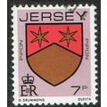 Jersey 1981 Arms of Jersey Families 7p Multicol...