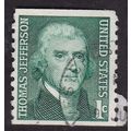 United States 1968 Thomas Jefferson 1c Coil Sta...
