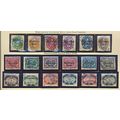 Bavaria (German State) Stamps Scott #O52 To O69...