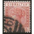 Gibraltar 1889 SG27 40c Orange-Brown Wmk Crown ...