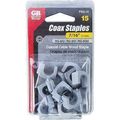 PSG-15 7/16" Gray Plastic Coaxial Staple 15 Count