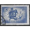 Mi 1001: 10 f. ultramarine Centenary of the 184...