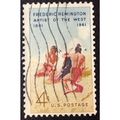 US Stamp #1187 used: 1961 4c Fredric Remington,...