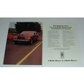 1982 2-page Rolls Royce Silver Spirit Car Ad - Beating Heart!