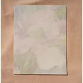 Large Floral Letterhead Stationery Paper 45 Pie...