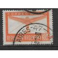 ARGENTINE REP 1940 AIR AIRPLANE & ENVEOPE 30c O...