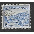 PAKISTAN 1961 5p BLUE KHYBER PASS SG 173 FINE U...