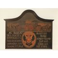 1750 Thund Und Taxis Aachen German Postal Sign ...