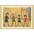 LS Lowry Children Playing Royal Mail Stamp RMPQ...