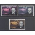 Gambia Scott 212/214 - SG230/232, 1966 Churchil...