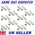 10 Sets - Burglar Alarm Door Contacts, White Su...