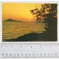 old postcard Patmos - Sunrise