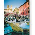 Roma Piazza di Spagna Italy Postcard posted 200...