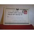 6 x view LETTERCARD, ISLE OF SKYE used vintage ...