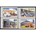 Poland. 1979. Michel #2651/54. Stamp Day. Polis...