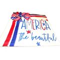 America The Beautiful Throw Pillow Zippered Cov...