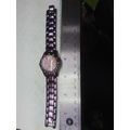 Ladies DMQ CZ Quartz Watch Rhinestones on Bezel...