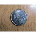 Brazil Brasil 1977 5 Centavos Coin