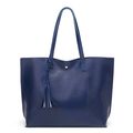 Women's Large Tote Purse Bag Blue