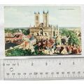 1956 postcard Lincoln Cathedral