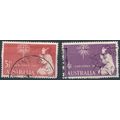 Christmas - Australia 1957 - FH - SG 298/9 (F)