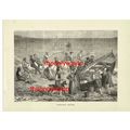Fisher Folk, Mentone, France, Book Illustration...