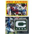 JOE NAMATH & DARRELLE REVIS COMMEMORATIVE PATCH...