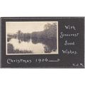 Christmas 1906 Good Wishes Postcard thought to ...