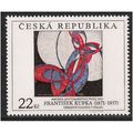 Czech Republic Mi 190: Amorpha - Two Coloured F...